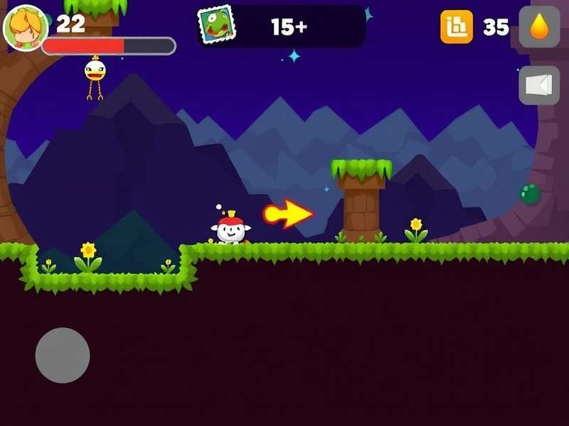 Crunchy Papri Adventure Game Screenshot