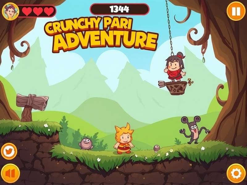 Crunchy Papri Adventure Gameplay Mechanics